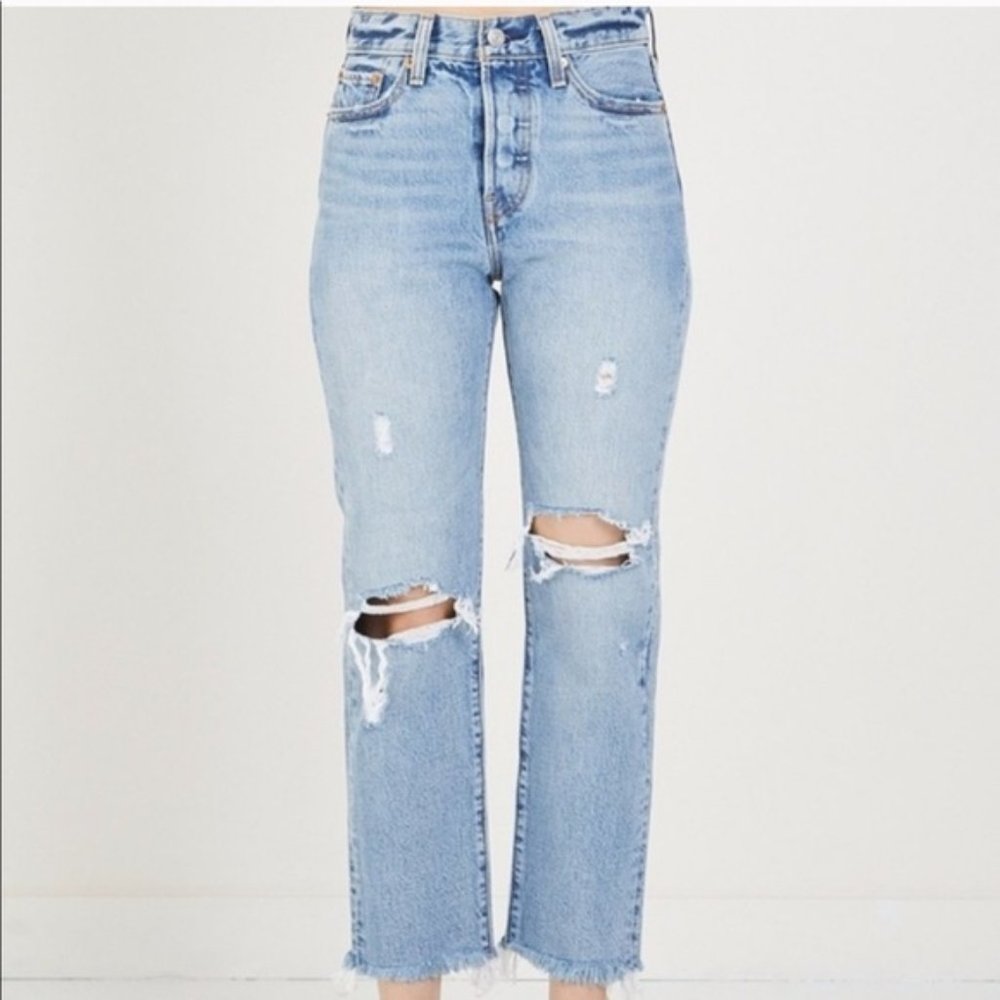 Levi's 501 Wedgie Icon high rise jeans